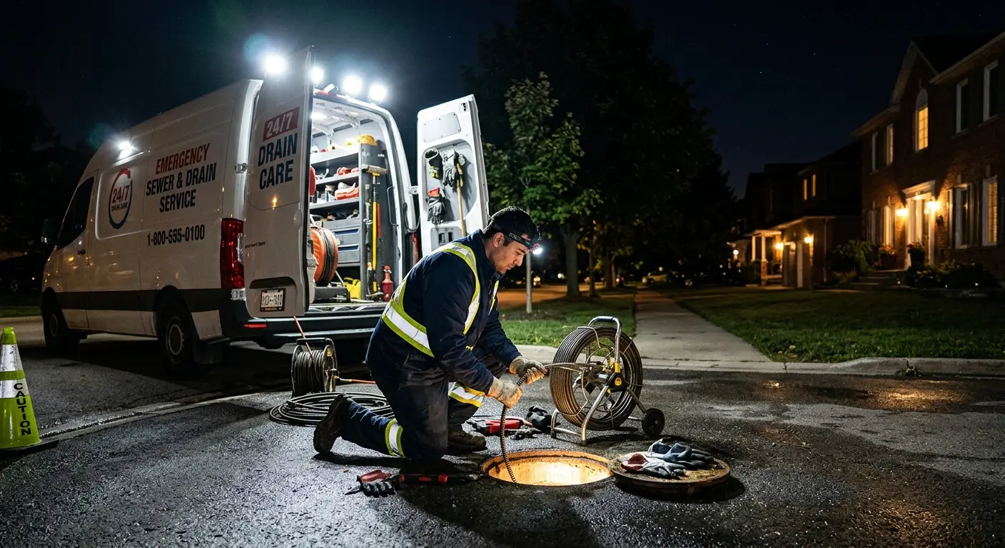 Sewer Line Repair in East Bay, MI